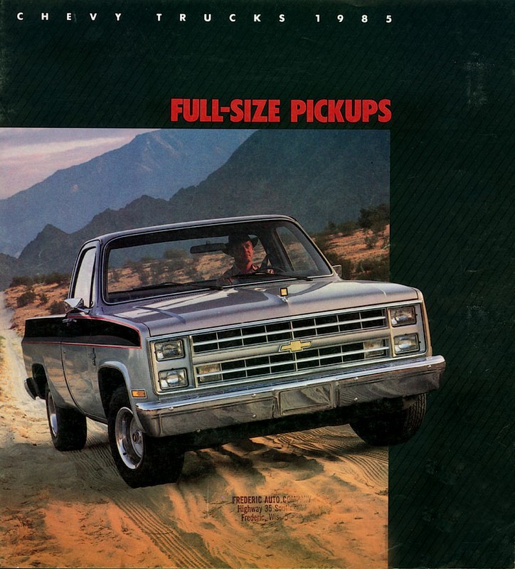 1985 Chevrolet Full Size Pickups
